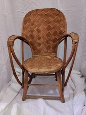 Fauteuil bois en lames de