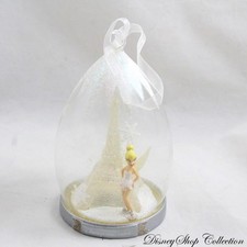 Boule de Noël en verre fée Clochette DISNEYLAND PARIS Tour Eiffel ornement