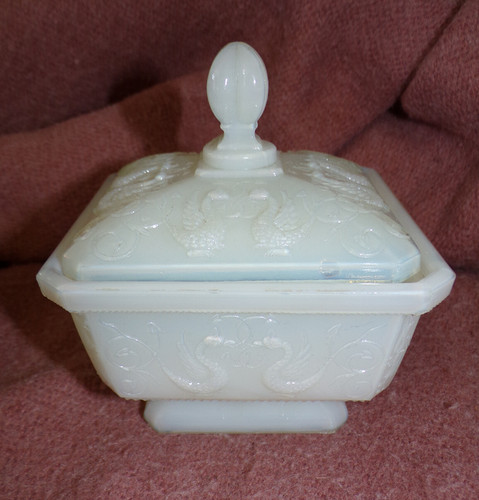 Ancienne bonbonniere verre - ancienne,