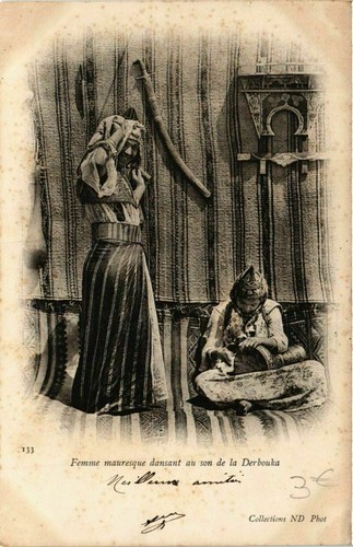 Cpa algeria femme mauresque - cpa,