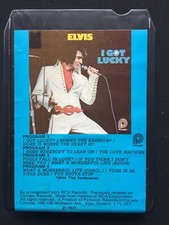 ELVIS PRESLEY   "I GOT LUCKY"   8-track tape!   1971 RCA - Very Rare!   
