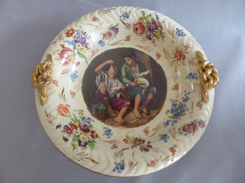 Grand plat bequet decor - grand, h.