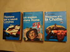 Lot 3 livres Ed J'ai Lu. L'homme qui a sauvé Londres, Martelli ; L'espionne n°1