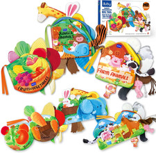 3PCS Livre Tissu 0-12 Mois -