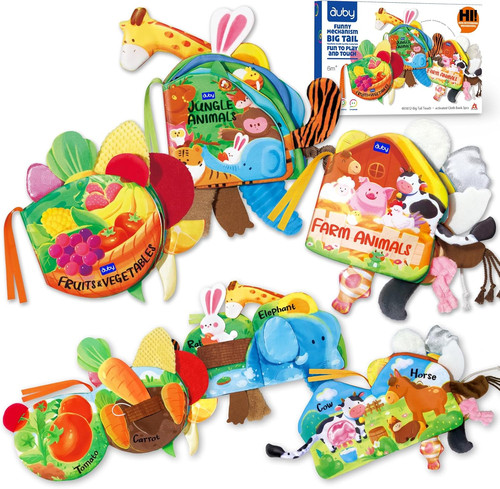 3pcs livre tissu - livre, mois