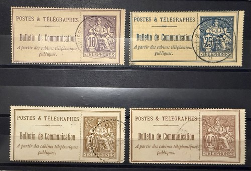 Lot timbres téléphone - lot, 4