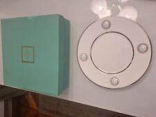 BERNARDAUD « Ithaque » 6 assiettes  platine Limoges 21 cm Olivier Gagnere 