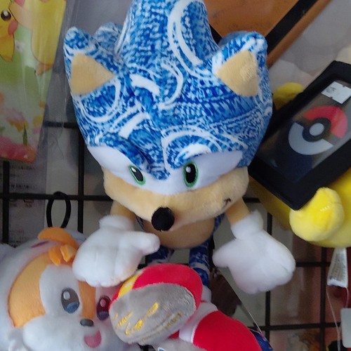 Sega peluche sonic the - peluche,