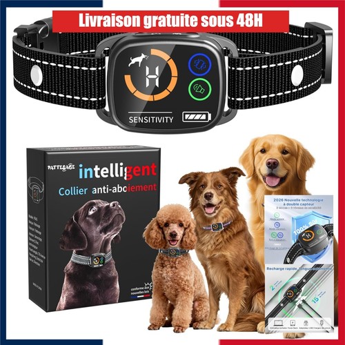 Collier anti aboiement - collier, chien