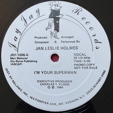 JAN LESLIE HOLMES~I'M YOUR