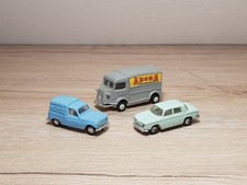 X 3 MICRO NOREV 1/86 ENSEMBLE DE CITROËN SIMCA RENAULT N’1