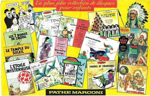 Rare pub pathé marconi - rare,