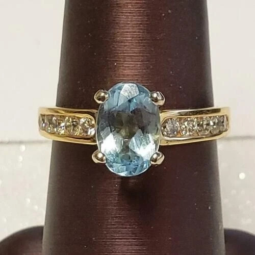 Bague fiançailles halo - de,