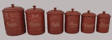 Série de 6 pots à épices