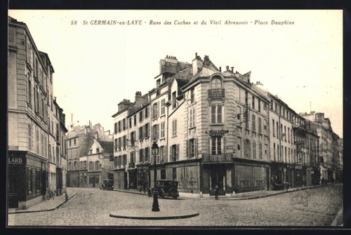 Cpa germain laye - cpa, rues