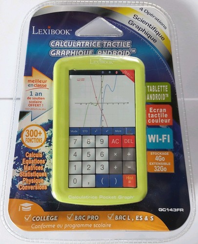 Calculatrice tactile graphique - calculatrice,