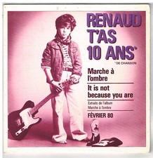 RENAUD    Marche a l'ombre            7" 45 tours SP