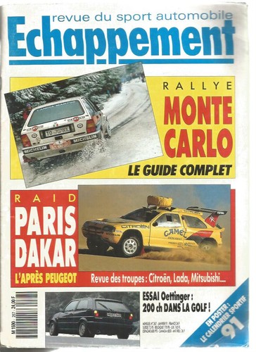 Echappement 267 monte - n°267, monte-carlo
