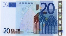 Billet de 20 euros UNC . 2002