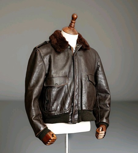 Veste aviateur vintage 80s - vintage,