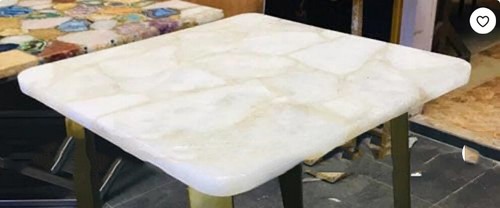 Marble table top coffee - table,
