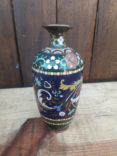 Vase cloisonné ancien grenier - cloisonné,