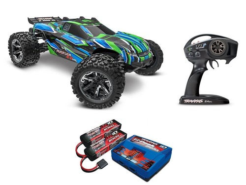 Traxxas trx67376 rustler 4x4 - traxxas, trx67376-4