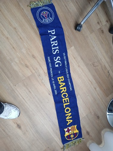 écharpe psg barcelone 4 - vs,
