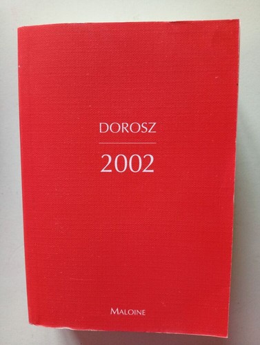 Dorosz 2002 bon état - |,