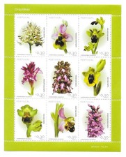 PORTUGAL - 2003 - Bloc feuillet - Fleurs (Orchidées) - Neuf** - MNH