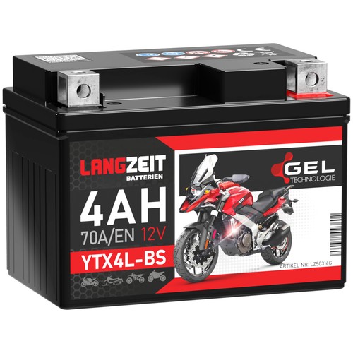 Batterie scooter gel longue - batterie,
