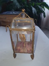  coffret porte montre gousset Napoléon III verre biseauté