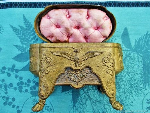 Coffret ancien aigles anges - coffret, et