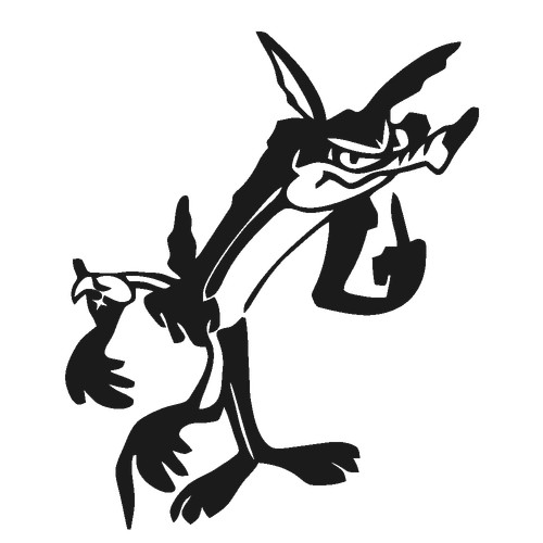 Sticker autocollant cartoon
