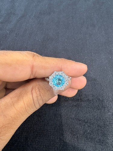 14k blanc plaqué bleu - 14k,