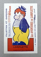 Lariflette par D. Laborne Rare carte promotionnelle Ouest-France