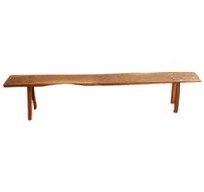 banc rustique en chêne 