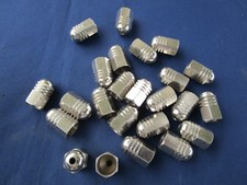 6 petits glands métal? couleur argent Brillant cordon store rideau Haut 2,8 cm