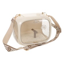  Cage de transport pour oiseaux - Cage à perroquet portable avec sangle réglable