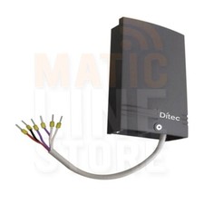 Ditec Zenxr2 Récepteur Bicanal 12-24V Universel D'extérieur 433,92 Mhz