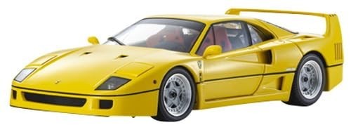 Kyosho ferrari f40 yellow - kyosho,
