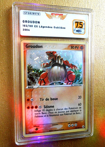 Pokemon carte groudon - carte,