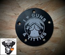 Cache allumage / point cover / Timer cover Twin cam big twin harley davidson  GT