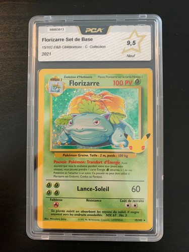 Carte pokémon florizarre - pokémon,