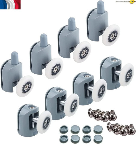 Pcs 25mm roulette porte - pcs,