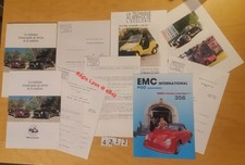 PGO COBRA 427/ EMC PORSCHE 356 SPEEDSTER/ OPEN Presse Paris 1992 Fr Prospectus