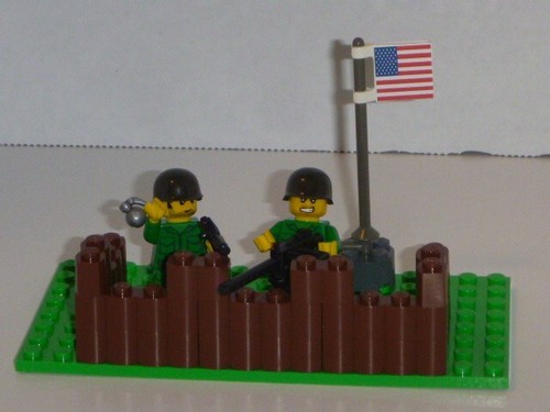 Army themed ww2 era minifig - ww2, 2
