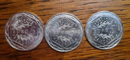 Lot pièces - de, 5