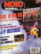 MOTO JOURNAL  906 Test TRIUMPH Bonneville HONDA CR YAMAHA YZ KTM KAWASAKI SUZUKI