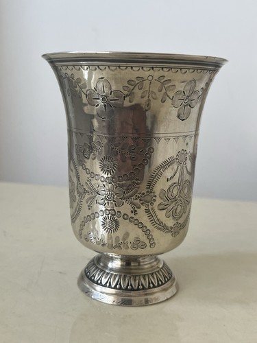 Gobelet argent massif - argent,